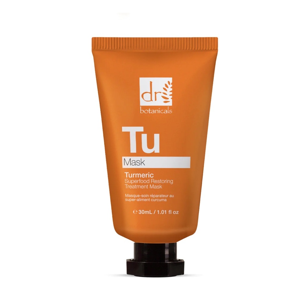 DR BOTANICALS APOTHECARY TURMERIC SUPERFOOD RESTORING TREATMENT MASK- 1.01 fl.oz